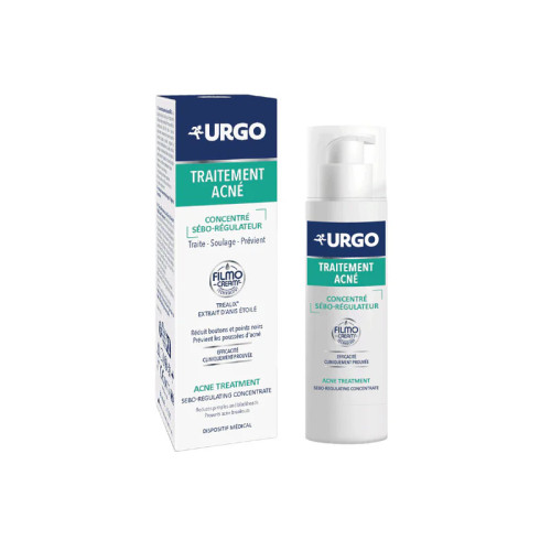 URGO Concentré Sébo-Régulateur : Régule l'acné et protège la peau