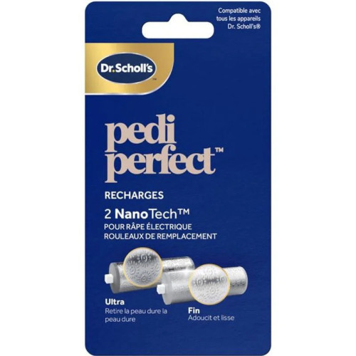 SCHOLL Recharges Nano x2 - Râpe électrique ultra-précise