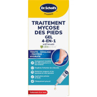 SCHOLL Gel Mycose Pieds 4 en 1 : Traite & Soulage en 1 Semaine