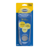 Semelles Scholl EASY-FIT : Soutien 3 zones, adaptées tailles 40-47,5