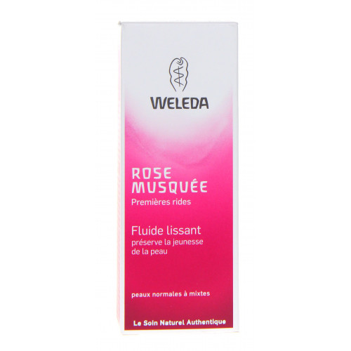 Weleda Fluide Lissant Rose Musquée 30ml - Préserve Jeunesse Peau