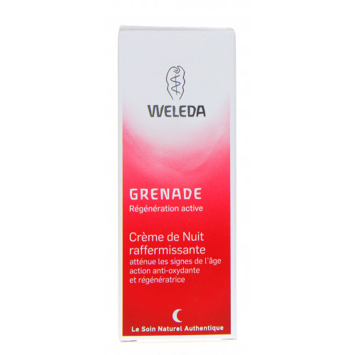 WELEDA Crème Nuit Raffermissante Grenade 30mL - Régénère et Raffermit