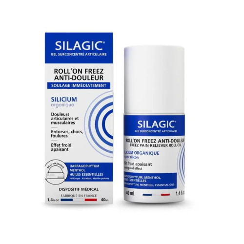 SILAGIC FREEZ Gel Froid : Soulagement Instantané Douleurs & Fatigue