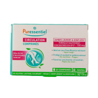 Puressentiel Circulation : Soutien veineux puissant - 60 comprimés