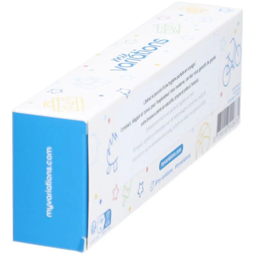 Étui voyage bleu MyVariations : compact et sécurisé pour enfants