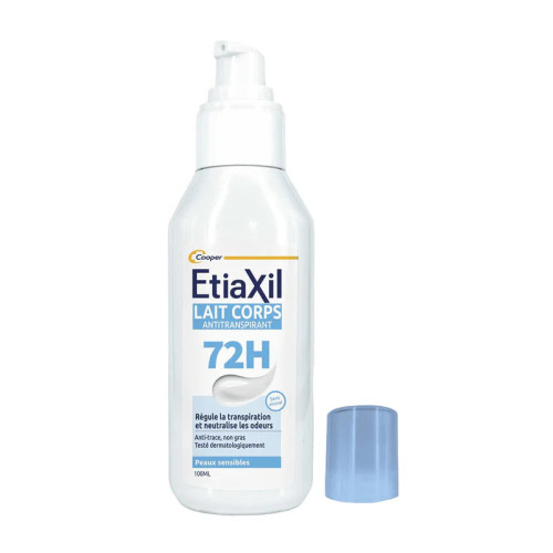 ETIAXIL Anti-Transpirant Lait Corps : Protection 72h Peaux Sensibles