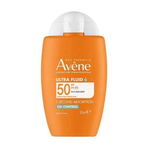 AVENE SOLAIRE SPF50+ Oil Ultra-Fluide | Protection Visage Sensible