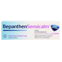Bepanthen Sensicalm T50g : Crème anti-démangeaisons sans cortisone