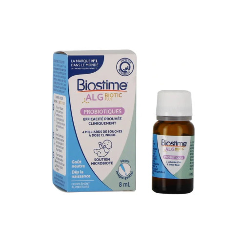 BIOSTIME Biotic Plus S : Probiotique pour bébé dès la naissance - 8ml