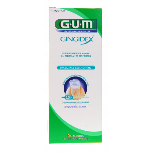 GUM Gingidex 300mL: Prévention Gencives Quotidienne