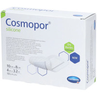 Pansements Silicone Hartmann - Absorption Exsudats 10x8cm