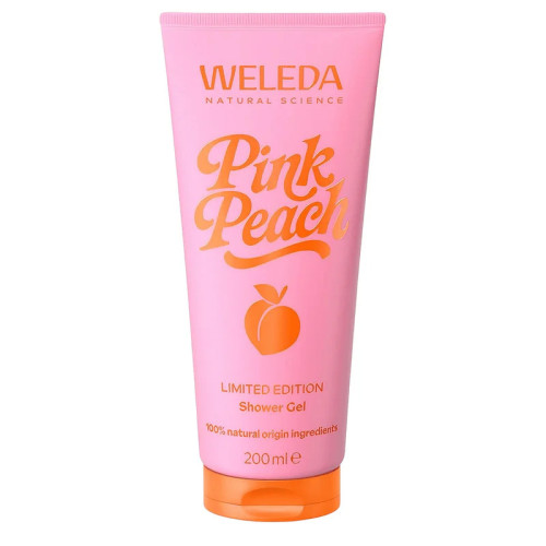 Gel Douche Weleda Pink Peach 200ml - Évasion Estivale Naturelle