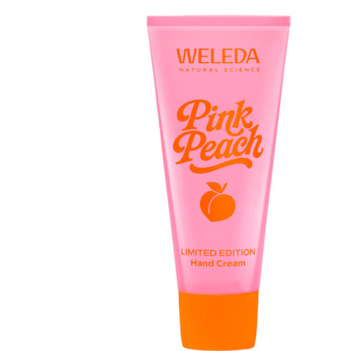 Weleda CR Mains Rose Pêche - Hydratation légère & parfum fruité