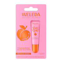 Baume Lèvres Weleda Pink Peach - Teinte nude & hydratation intense