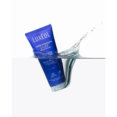 Après-Shampooing Violet Luxéol : Éclat & Pureté pour Cheveux Blonds