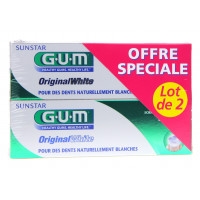 GUM ORIGINAL WHITE Dentifrice Lot de 2 Offre Spéciale-4530