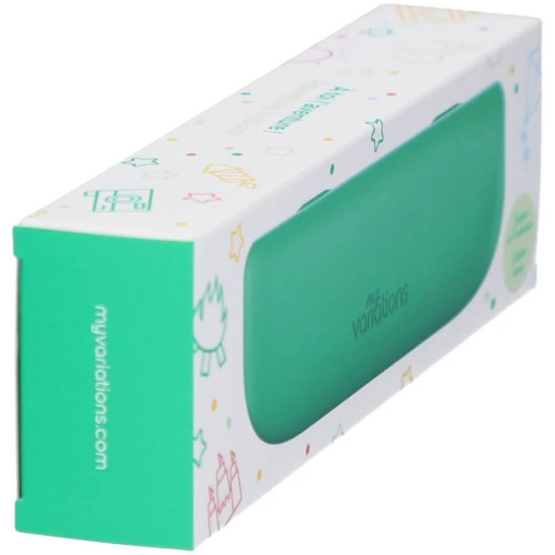 Étui voyage Kids vert : rangement sécurisé et compact