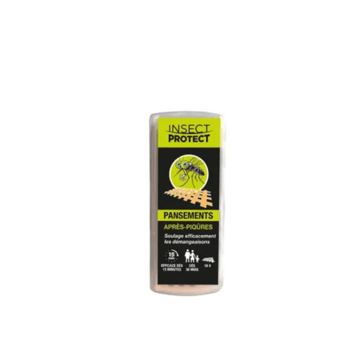 INSECT PROTECT : Pansements anti-démangeaisons, 18 unités