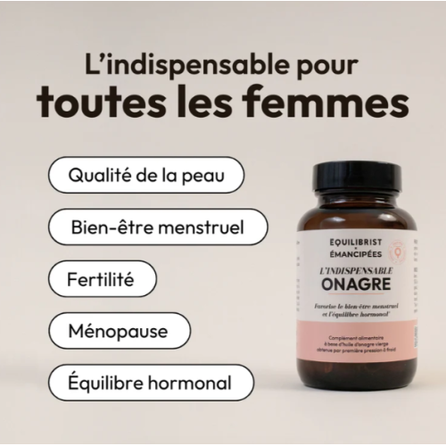 Équilibrist Onagre Caps 90 : Équilibre hormonal & beauté peau