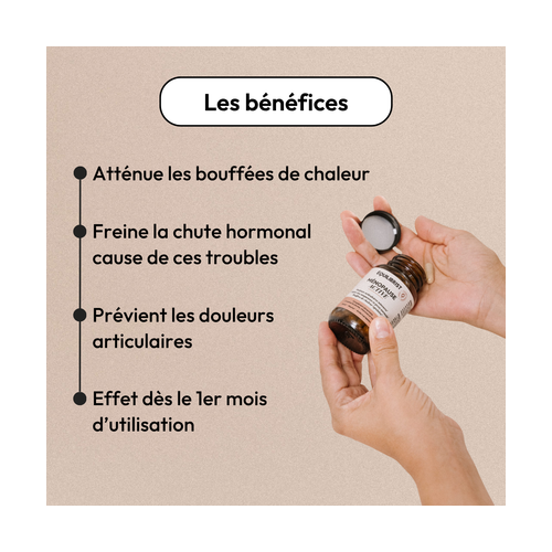 Complément ménopause Équilibrist : 60 gélules pour équilibre hormonal