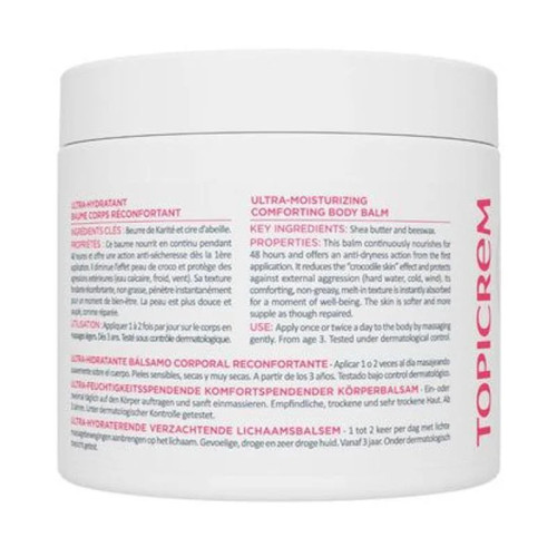 TOPICREM Baume Corps Ultra-Hydratant : 50% moins sec dès 1ère appli