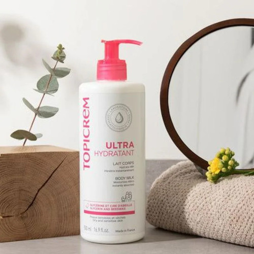 TOPICREM Lait Corps Ultra-Hydratant : 48h d'hydratation intense