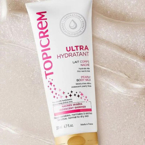 TOPICREM Lait Ultra-Hydratant : 48h d'hydratation nacrée
