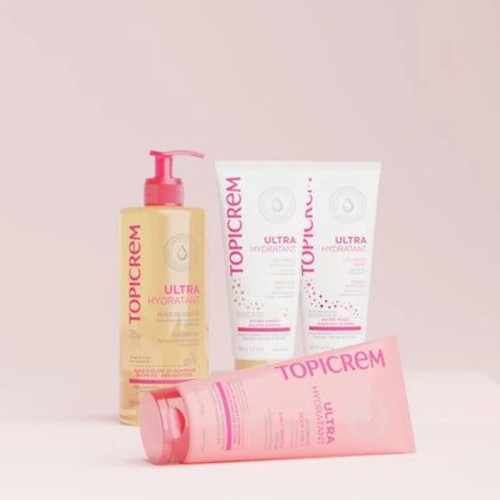 TOPICREM Lait Ultra-Hydratant : 48h d'hydratation nacrée