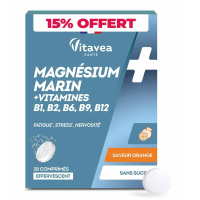 Complément VITAVEA : Magnésium marin + Vit B - Réduit fatigue & stress