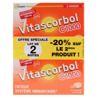 Vitascorbol C 1000 : Comprimés croquants, 1000 mg vitamine C