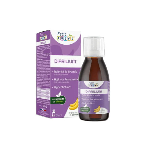 Petit Chêne Diarilium S : Sirop naturel pour selles liquides dès 3 ans