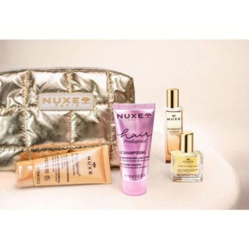 NUXE Trésor Voyage : Golden Crush - Kit beauté nomade solaire