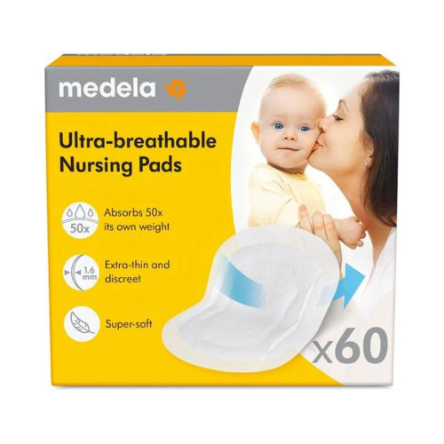 Coussinets allaitement Medela X60 : ultra-fins & anti-fuites
