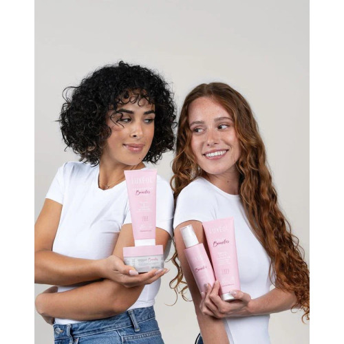 LUXEOL Routine Boucles : Soin 4 en 1 pour cheveux 2C-3C
