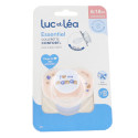 Sucette Luc et Léa 6-18M : Confort+ anti-irritations, design mignon