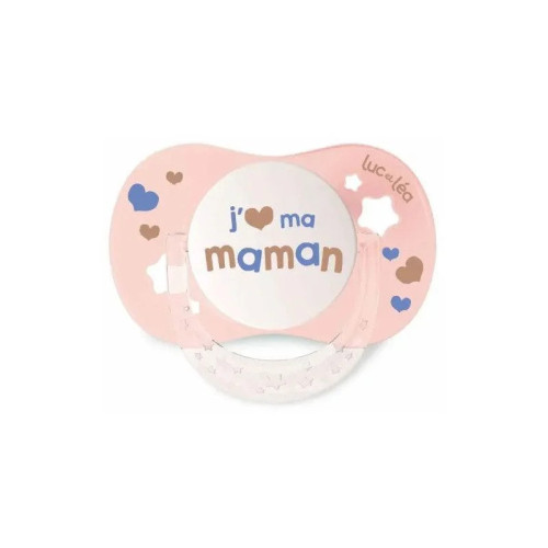 Sucette Luc et Léa 6-18M : Confort+ anti-irritations, design mignon