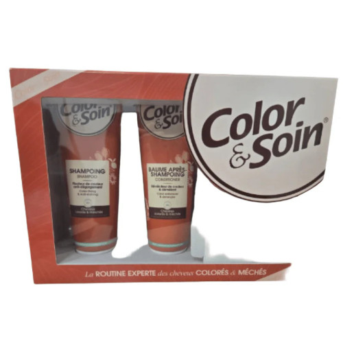 Coffret COLOR&SOIN Bio : 3 soins pour cheveux colorés éclatants