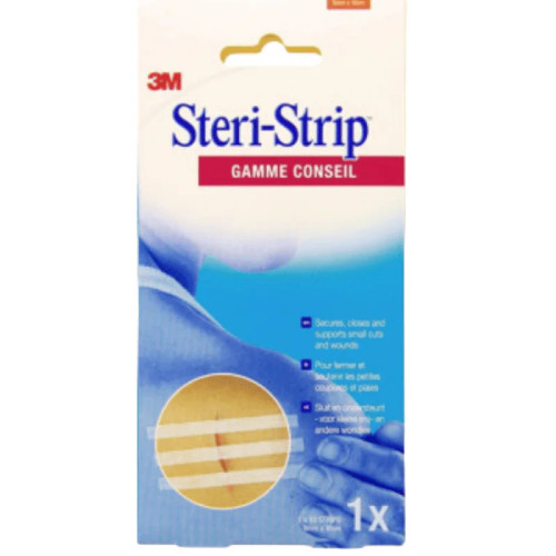 3M Steri-Strip 6mm : Bandelettes stériles pour cicatrisation rapide