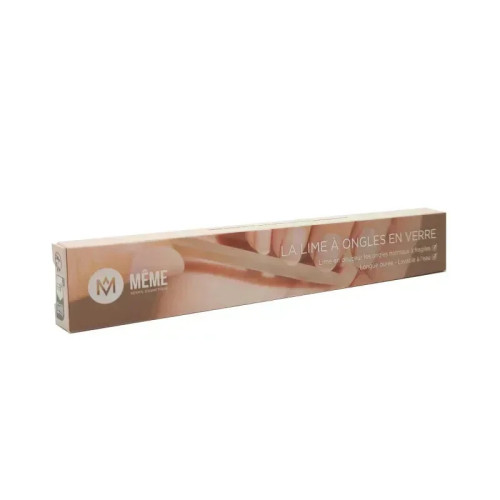 MÊME - Lime ongles verre : nettoyage doux et lavable à l'eau