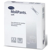 Hartmann MoliPants Soft XXL : Fixation douce et sécurisée, boîte de 3