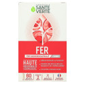Complément Fer SANTE VERTE : 14 mg/gélule, haute biodisponibilité