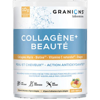 GRANIONS Collagène Beauté : Poudre Tropicale 220g - Peau & Cheveux