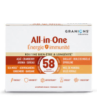 GRANIONS Énergie-Immunité : 58 ingrédients pour vitalité et immunité