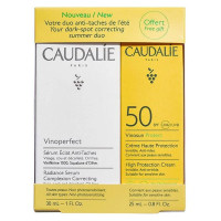 Caudalie Coffret Sérum & Solaire SPF50+ : Anti-Taches & Protection
