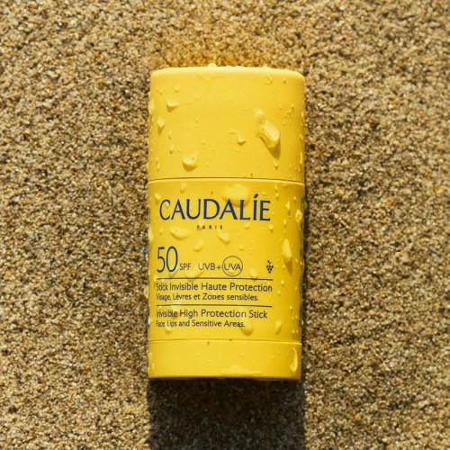 Stick Solaire Caudalie SPF50 : Protection Invisible, SPF50, PA++++