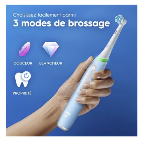 iO Series 3 Brosse à Dents Électrique Bleu Clair