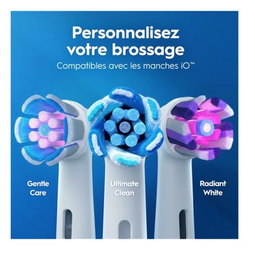 iO Series 3 Brosse à Dents Électrique Bleu Clair