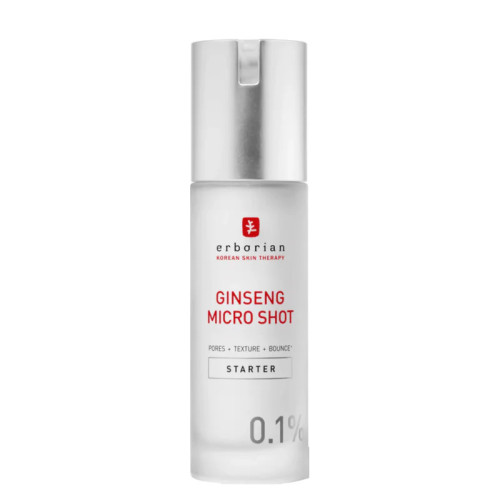 Erborian Micro Shot Ginseng 0,1% - Sérum Nocturne Anti-Pores & Fermeté