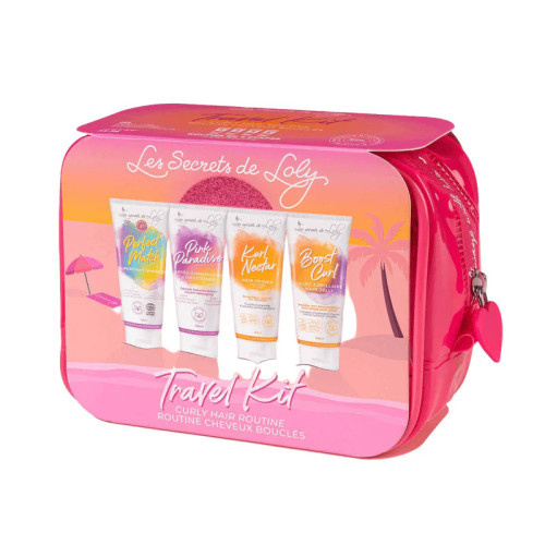 Trousse Cheveux Bouclés LOLY - Routine Voyage 4x100ml