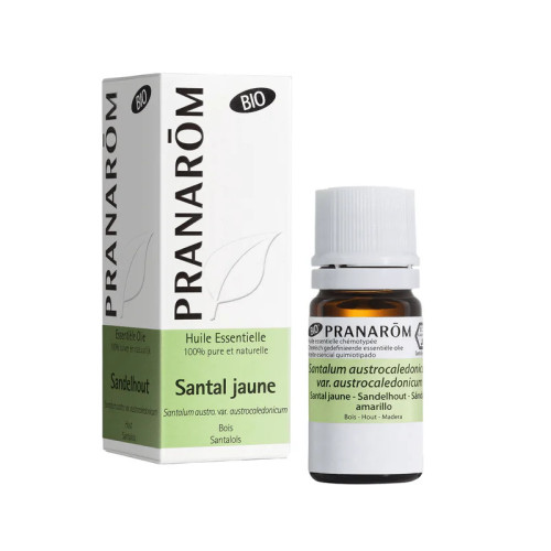 Pranarôm Santal Jaune Bio 5ml - Huile Essentielle Apaisante & Vegan